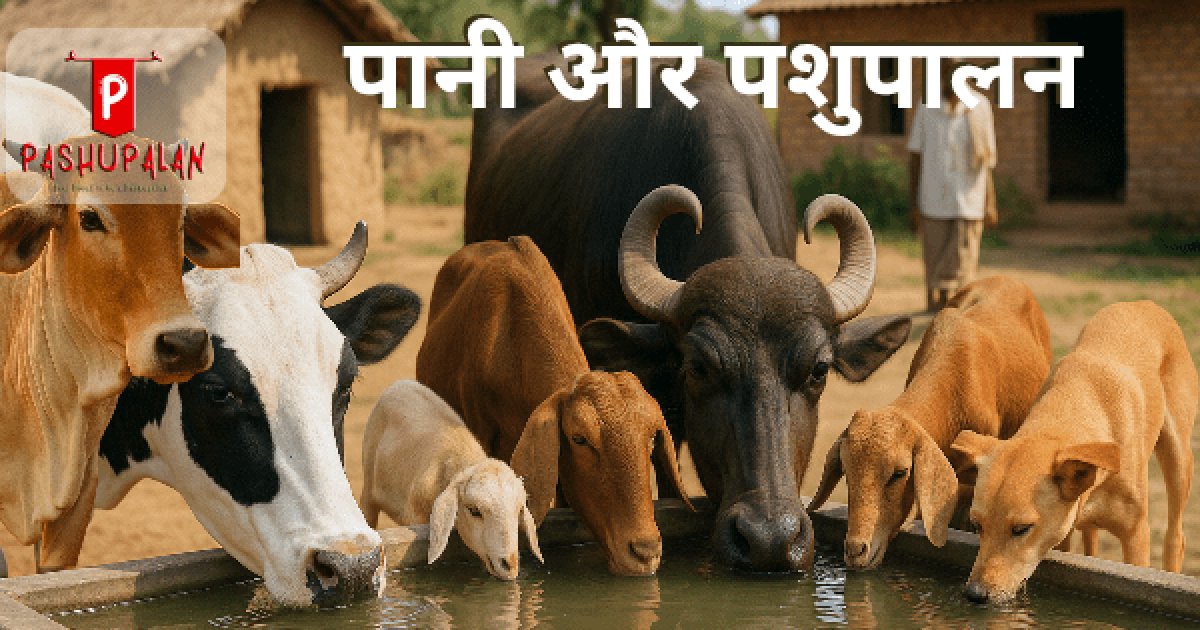 पानी और पशुपालन: दूध उत्पादन, स्वास्थ्य व पशु कल्याण का आधार